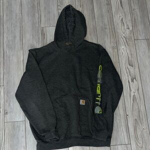 Carhartt Grey Hoodie Size L